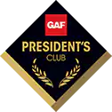 GAF PRESIDENT'S CLUB AWARD