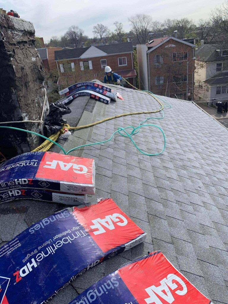 Installing GAF Timberline HD Shingles In NYC