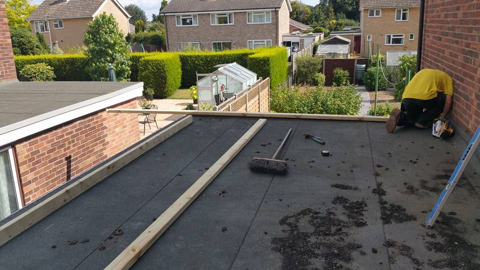 Flate roof repair