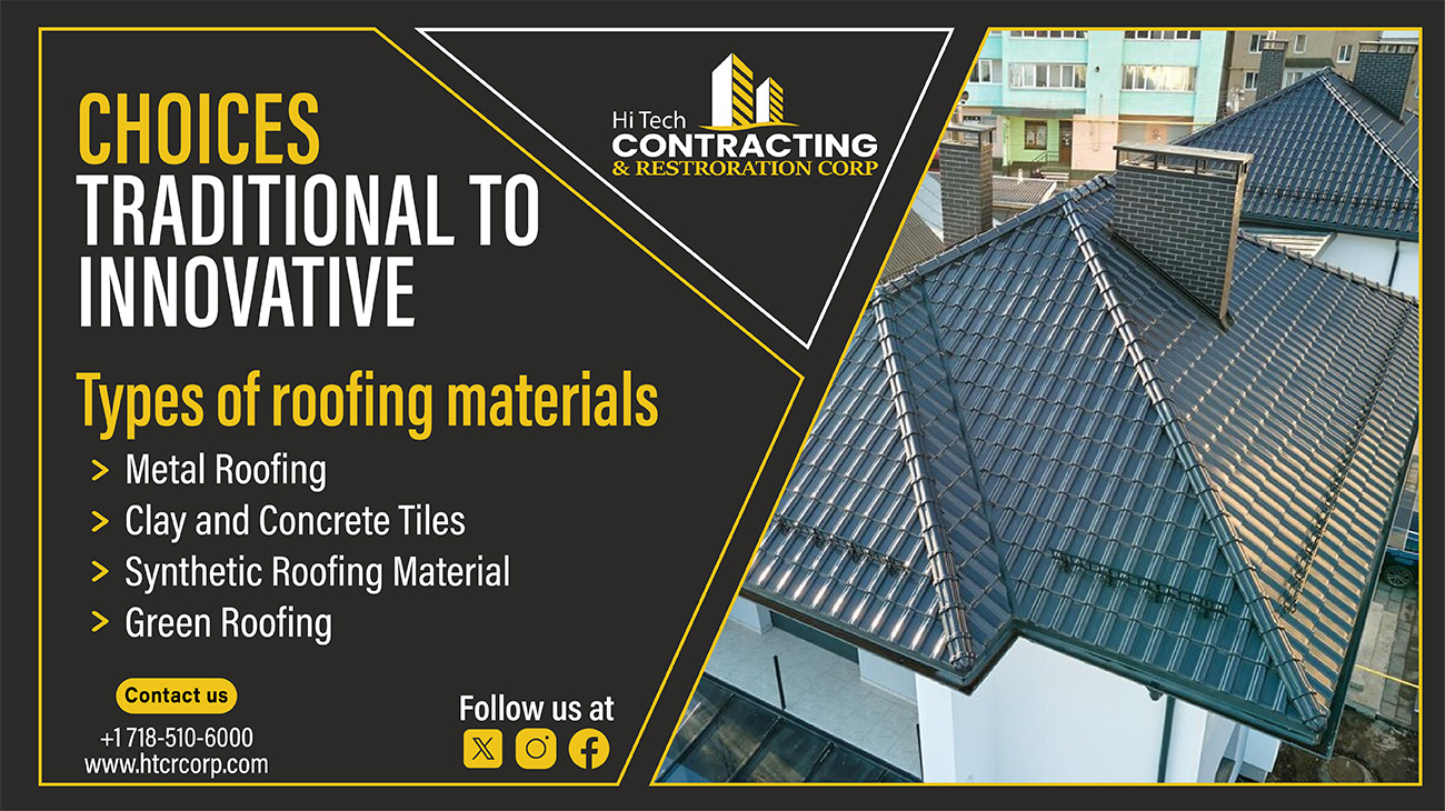 Types of roofing materials