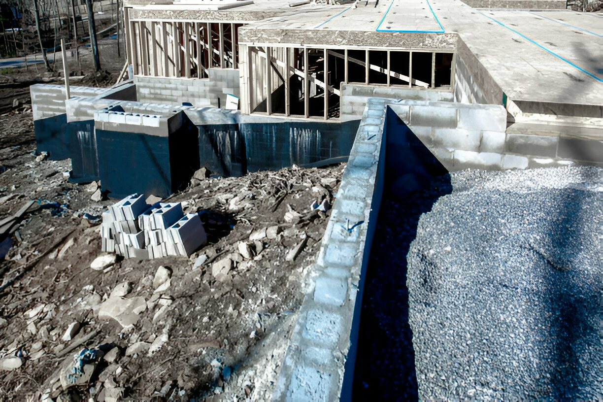 Below Grade Foundation Waterproofing