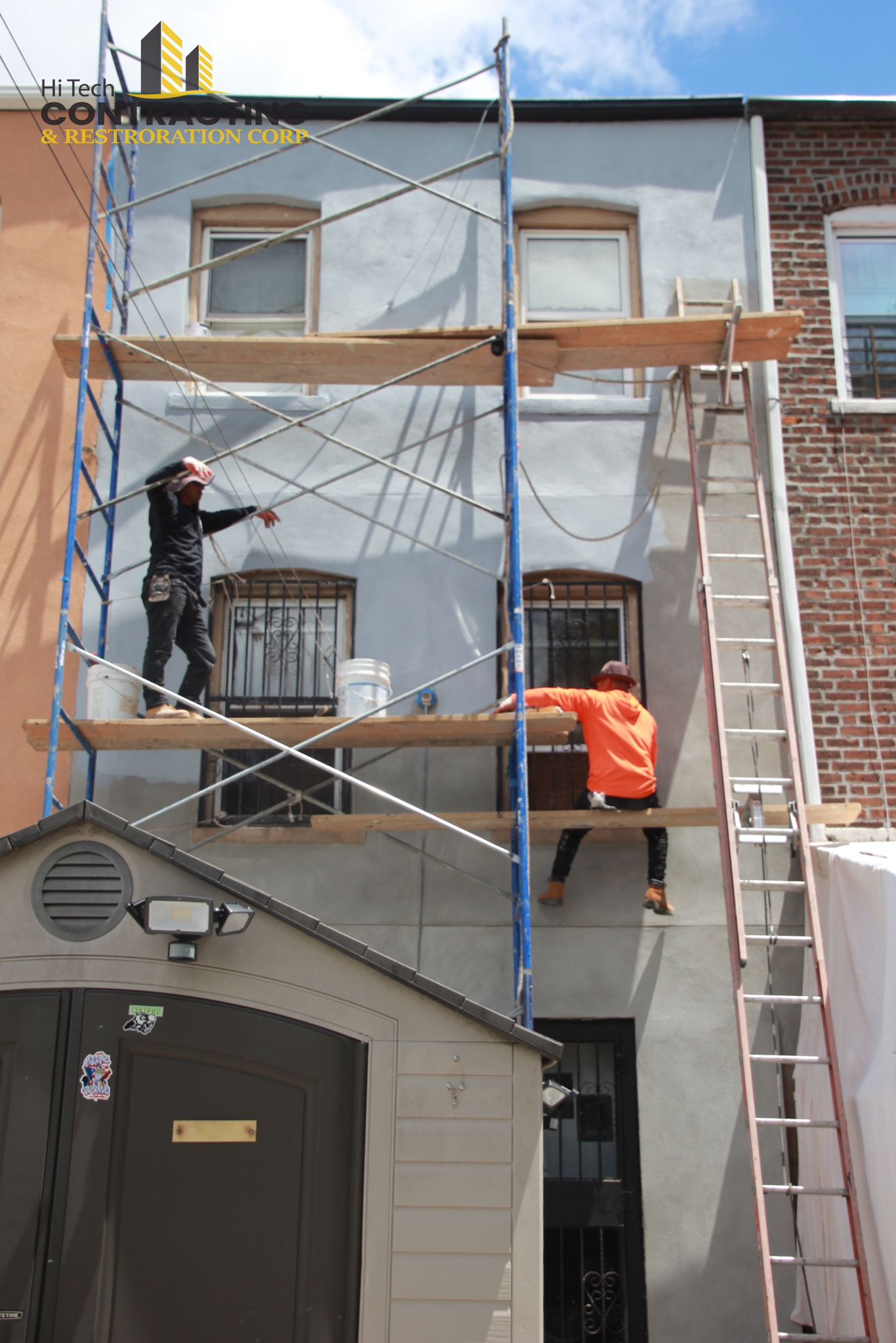 Jamaica Queens wall restoration