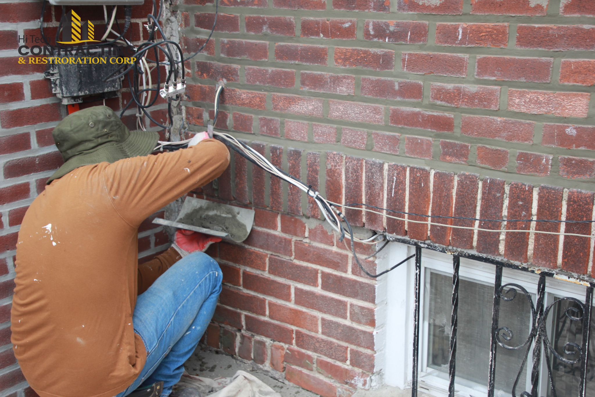 Jamaica Queens wall restoration