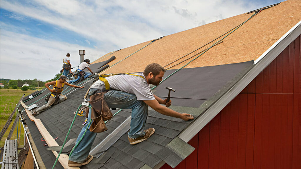 Shingle Roofing Installation