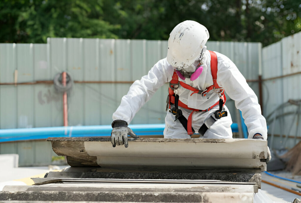 EPDM roof installation