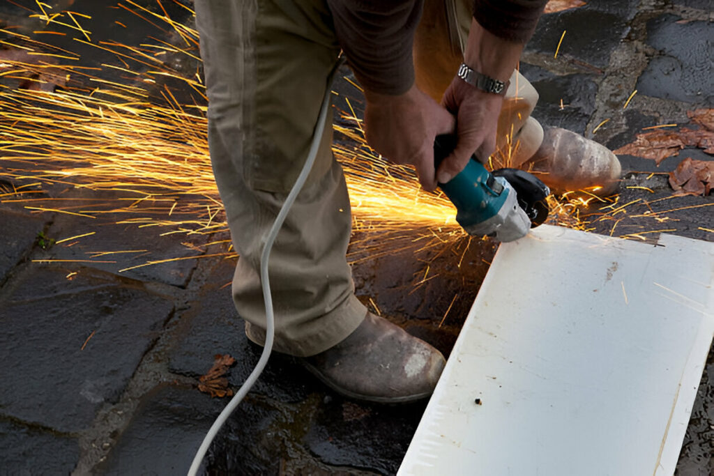 EPDM roof installation