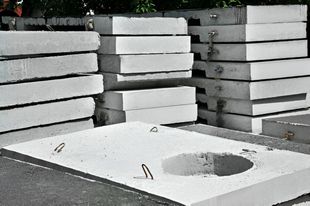 Concrete Blocks Installation