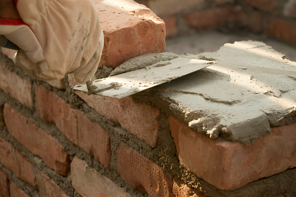 Concrete Blocks Installation