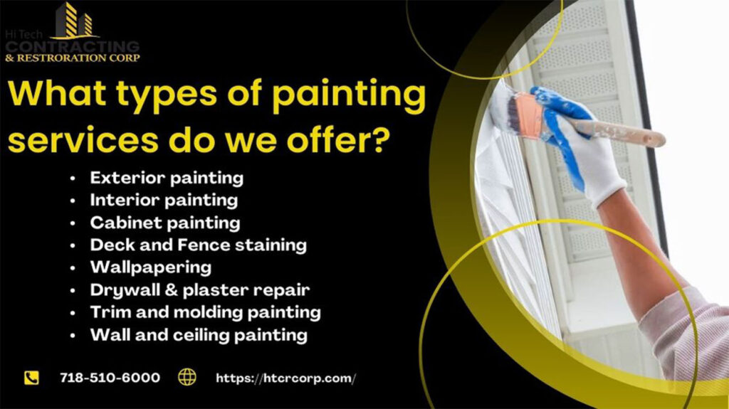 Types of Painting Services