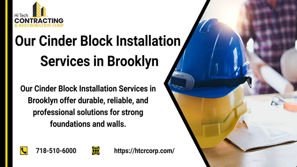 Cinder Block Installation Services