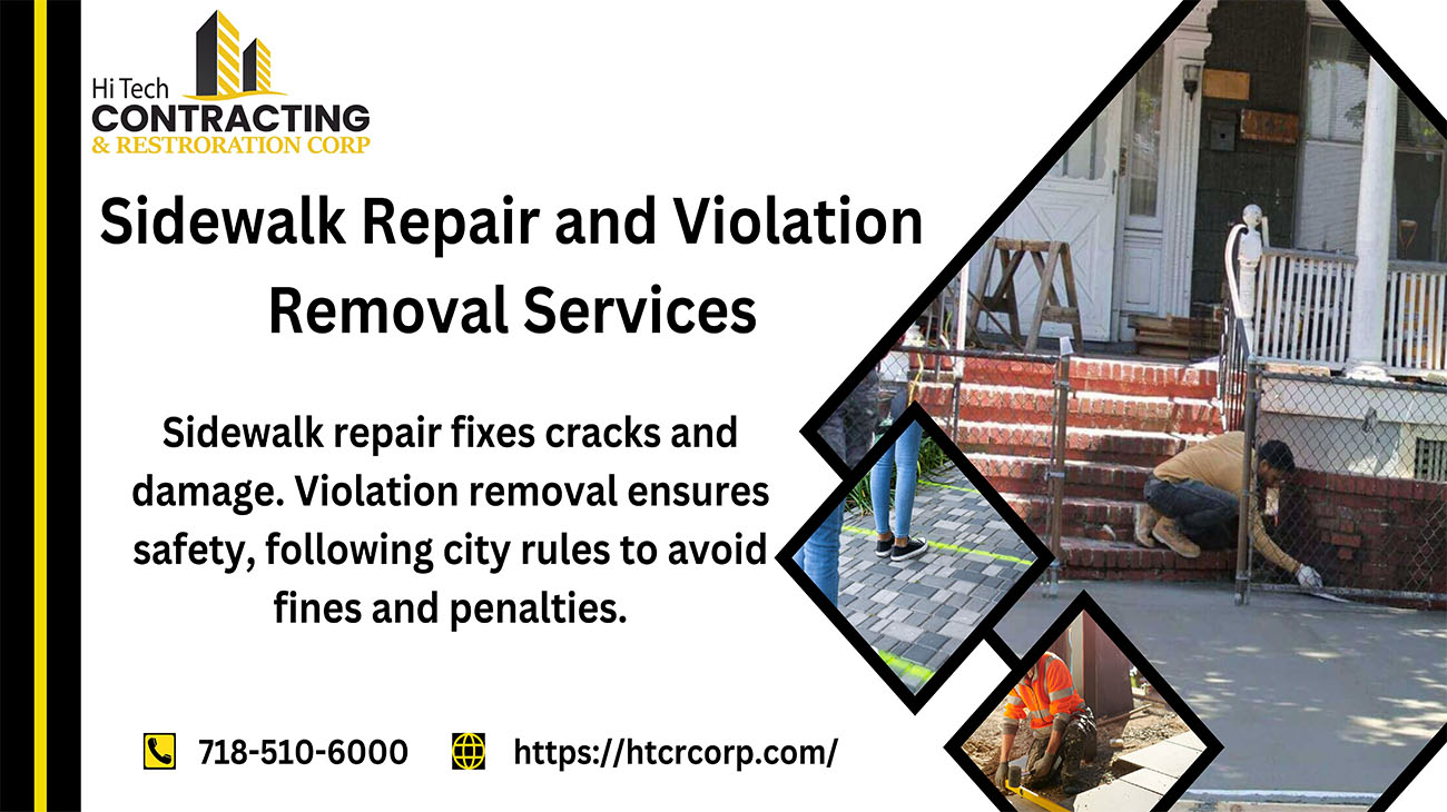 Sidewalk Repair and Violation Removal