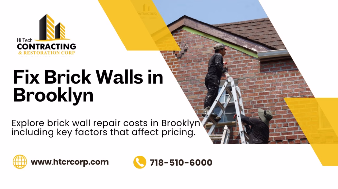 Fix Brick Walls in Brooklyn