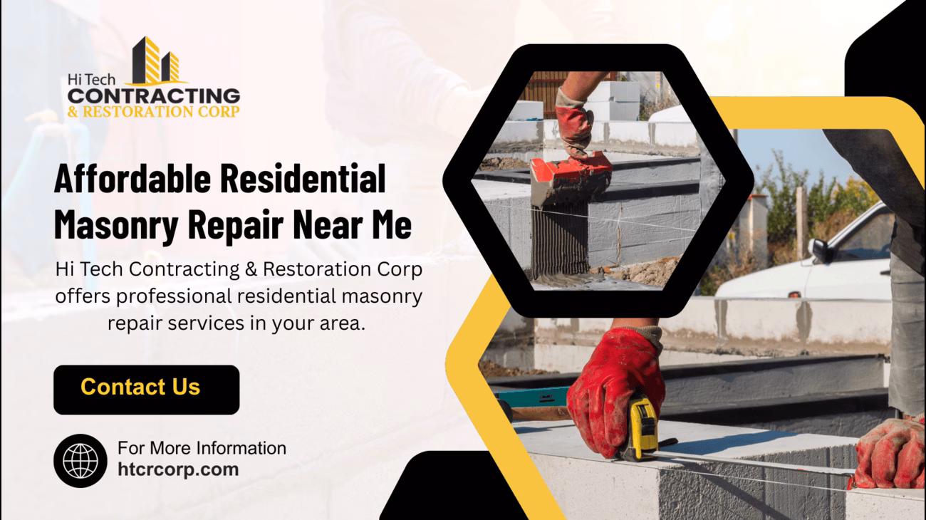 Affordable Residential Masonry Repair Near Me