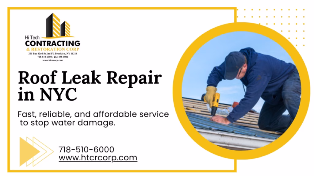roof leak repair in nyc