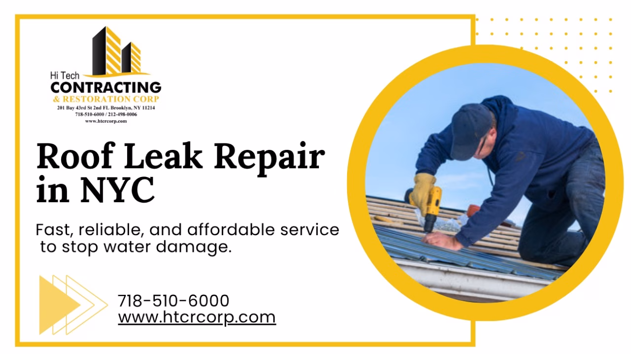 roof leak repair in nyc