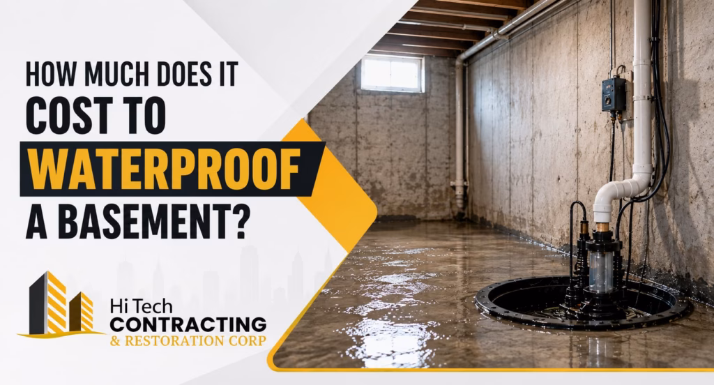 how much does it cost to waterproof a basement
