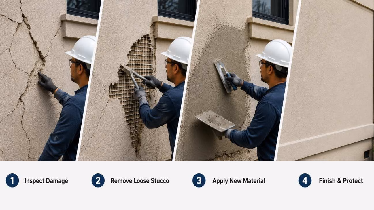 Stucco Repair: Protecting NYC Homes and Commercial Buildings 1 stucco repair nyc