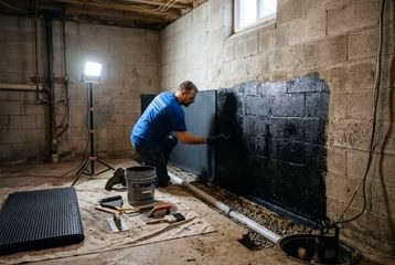 basement waterproofing service for home in staten island