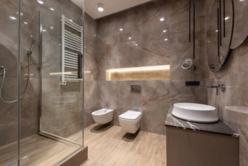 Professional bathroom flooring installation services in Maryland