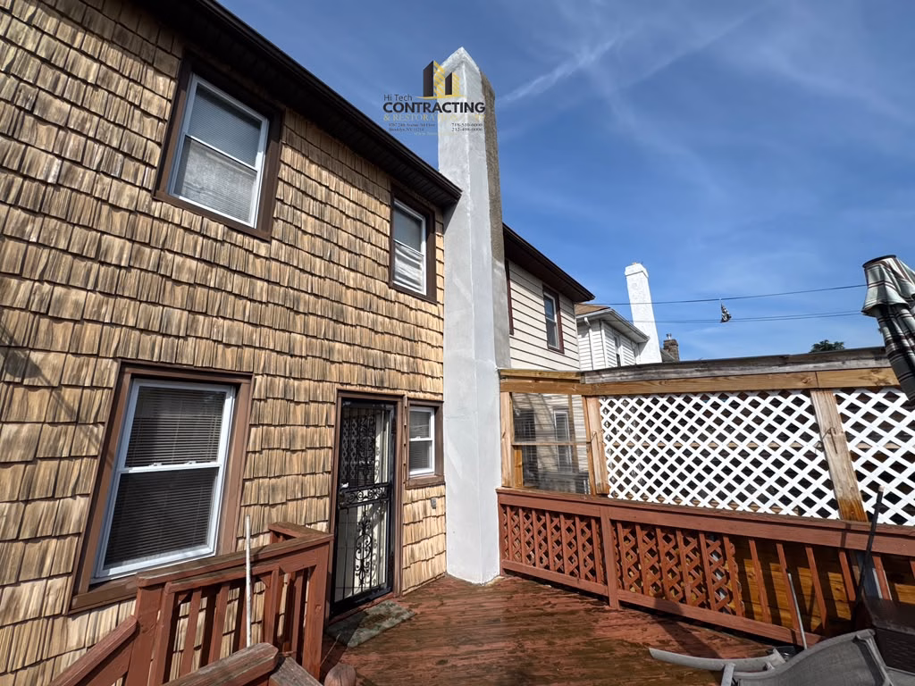 chimney stucco repair brooklyn ny with masonry restoration and thorocoat waterproofing