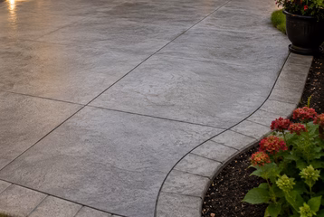 concrete patio construction