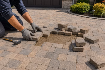 paver driveway repair
