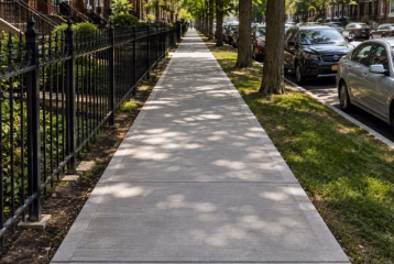 sidewalk installation