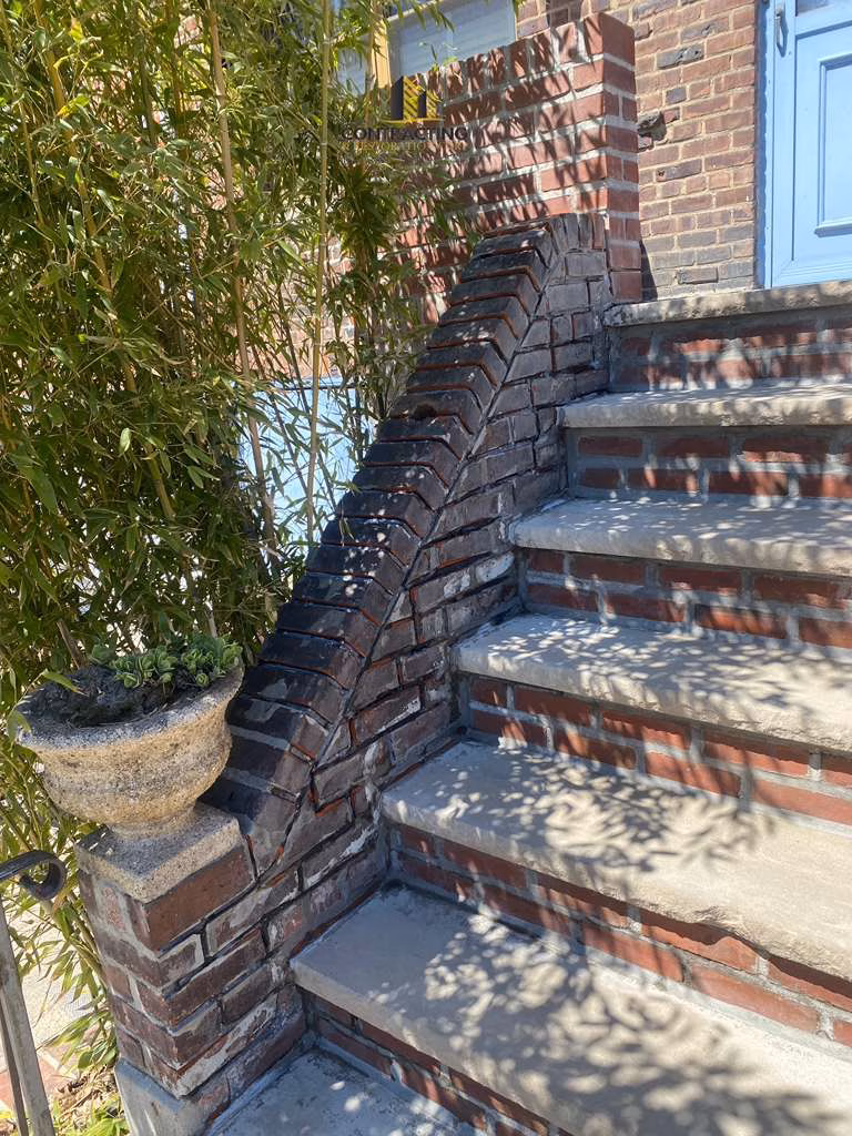 stoop repair brooklyn ny with brick pointing and masonry stucco restoration