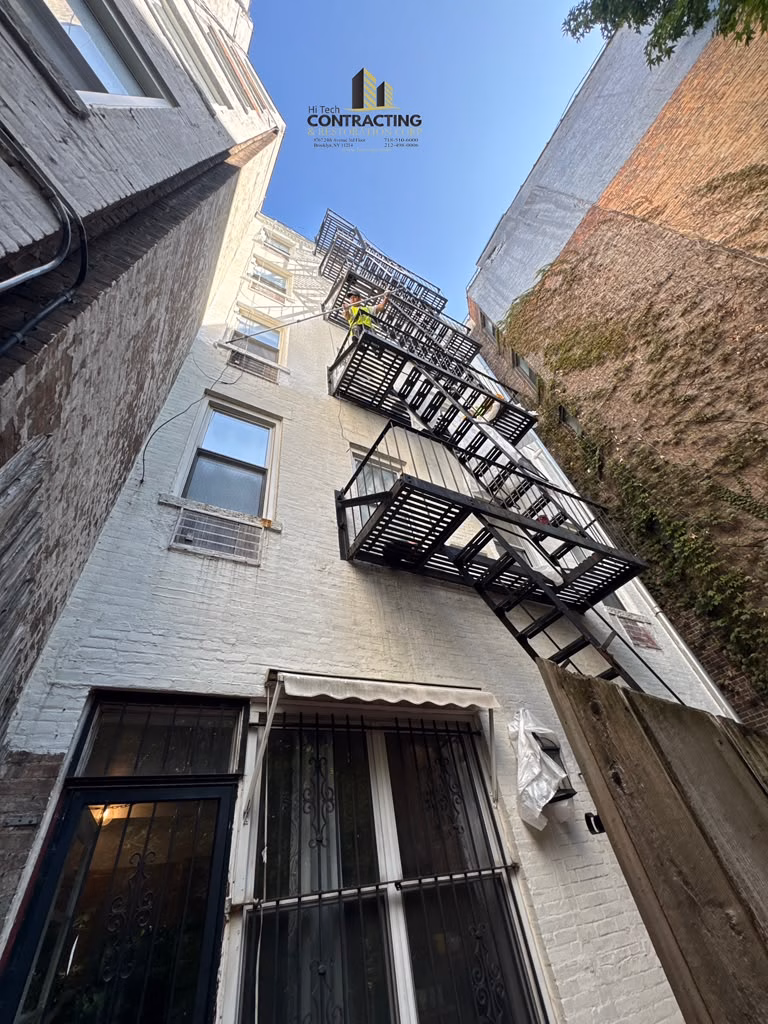 façade restoration upper west side manhattan with masonry repair and thorocoat